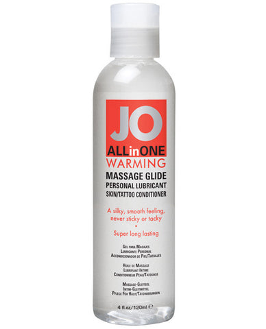 System Jo All In One Massage Glide - 4.5 oz Warming