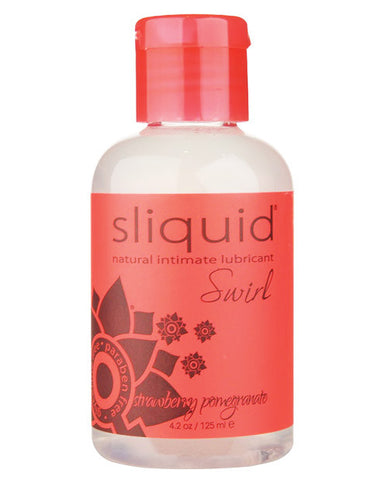 Sliquid Swirl Lubricant Strawberry Pomegranate - 125 ml / 4.2 oz Bottle