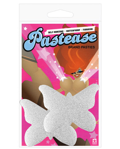 Pastease Silver Glitter Butterfly O/S