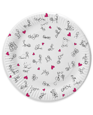 Dirty Dishes Position Plates 7" - Bag of 8
