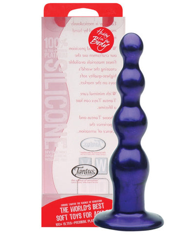 Tantus Ripple Silicone Plug - Large