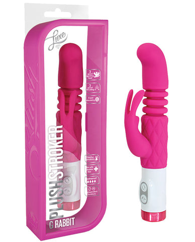 Blush Luxe G Rabbit Plush Stroker