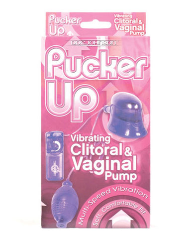 Pucker Up Vibrating Clit & Vagina Pump