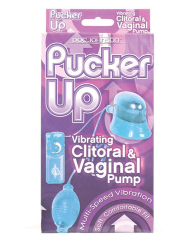 Pucker Up Vibrating Clit & Vagina Pump