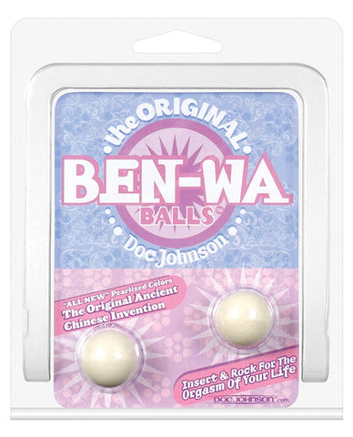 Ben Wa Balls - Pearlescent Ivory