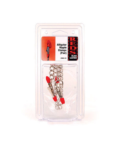 Alligator Nipple Clamps w/Connecting Chain