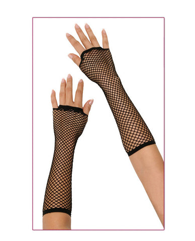 Long Fishnet Gloves