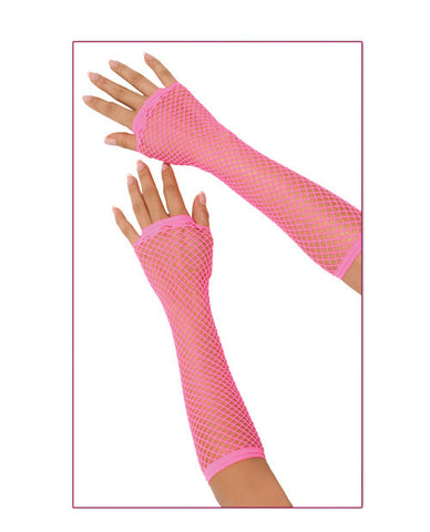 Long Fishnet Gloves