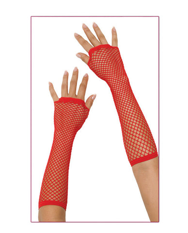 Long Fishnet Gloves