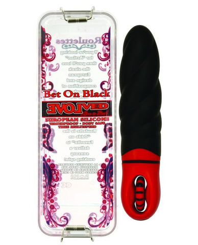 Evolved Silicone Roulette Bet on Black