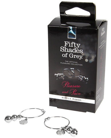 Fifty Shades of Grey Pleasure & Pain Nipple Rings