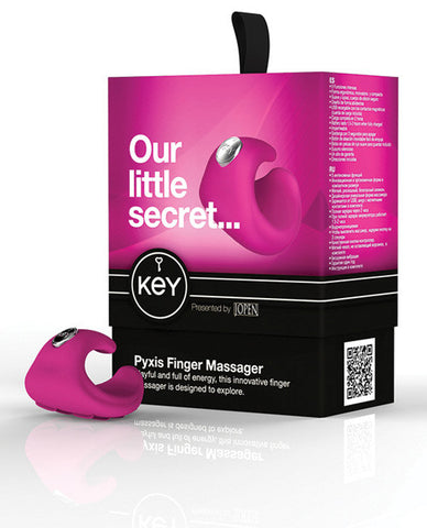 Key by Jopen Pyxis Waterproof Rechargeable Finger Massager