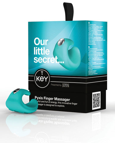 Key by Jopen Pyxis Waterproof Rechargeable Finger Massager