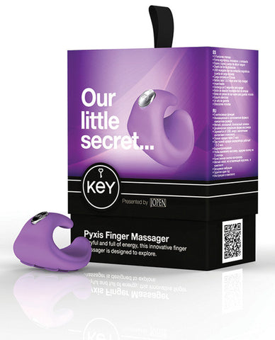 Key by Jopen Pyxis Waterproof Rechargeable Finger Massager