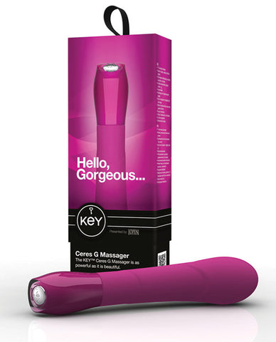Key by Jopen Ceres G Spot Waterproof 7 Function Classic Vibe