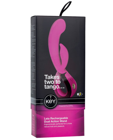 Key by Jopen Leia Rechargeable Dual Action Wand