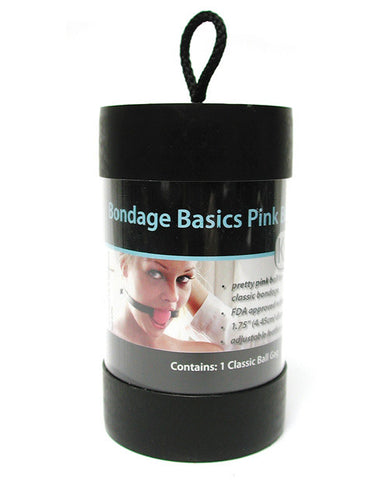 Kinklab Bondage Basics Ball Gag - Pink