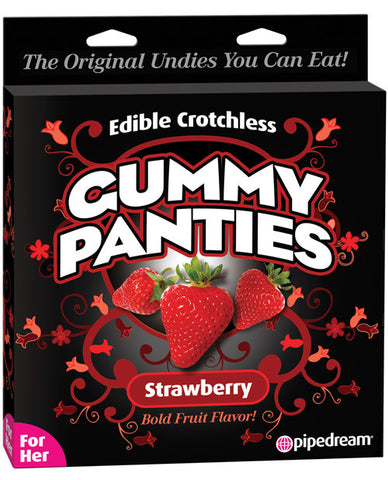 Edible Crotchless Gummy Panty - For Her